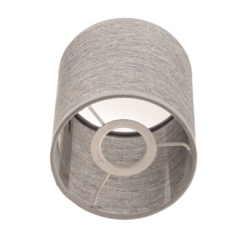 Tienidlo na lampu Roller, sivá, Ø 13 cm, výška 15 cm
