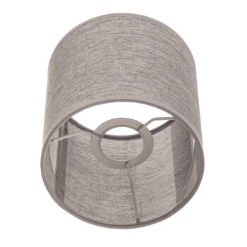 Tienidlo na lampu Roller, sivá, Ø 15 cm, výška 15 cm
