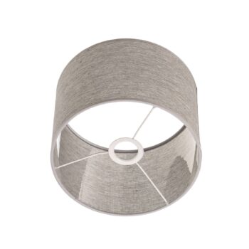 Tienidlo na lampu Roller, sivá, Ø 25 cm, výška 18 cm