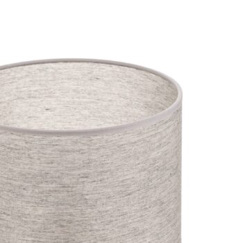 Tienidlo na lampu Roller, sivá, Ø 25 cm, výška 18 cm