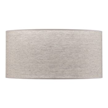 Tienidlo na lampu Roller, sivá, Ø 50 cm, výška 24 cm
