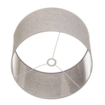 Tienidlo na lampu Roller, sivá, Ø 50 cm, výška 30 cm