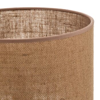 Tienidlo na lampu Roller, svetlo hnedé, Ø 25 cm, výška 18 cm