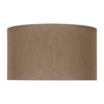 Tienidlo na lampu Roller, svetlo hnedé, Ø 40 cm, výška 22 cm