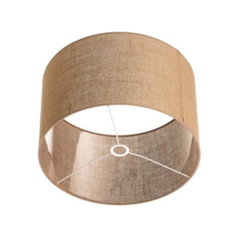 Tienidlo na lampu Roller, svetlo hnedé, Ø 50 cm, výška 30 cm