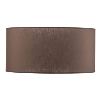 Tienidlo na lampu Roller, zemitá hnedá, Ø 50 cm, výška 24 cm