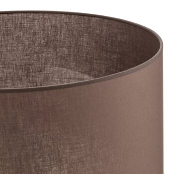 Tienidlo na lampu Roller, zemitá hnedá, Ø 50 cm, výška 24 cm
