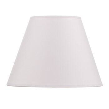 Tienidlo na lampu Sofia výška 21 cm, biela
