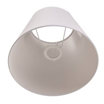 Tienidlo na lampu Sofia výška 21 cm, biela