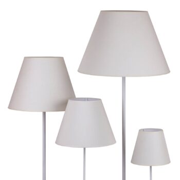 Tienidlo na lampu Sofia výška 21 cm, ecru
