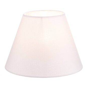 Tienidlo na lampu Sofia výška 21 cm, veroni biela
