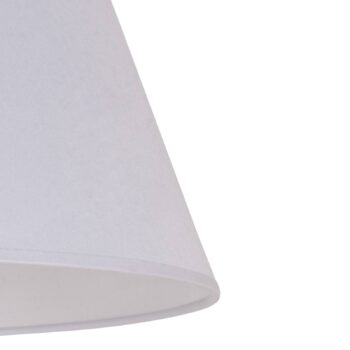 Tienidlo na lampu Sofia výška 26 cm, biela