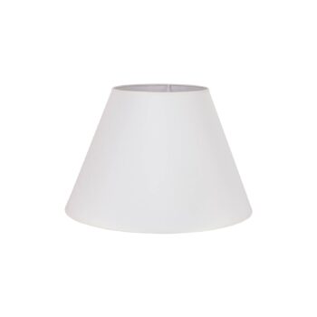 Tienidlo na lampu Sofia výška 26 cm, ecru/biela