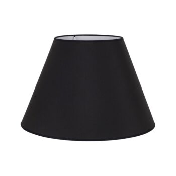 Tienidlo na lampu Sofia výška 31 cm, čierna/biela