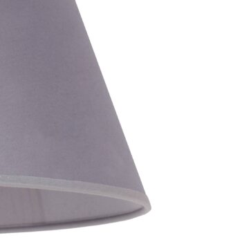 Tienidlo na lampu Sofia výška 31 cm, sivá