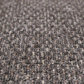 Timzo, Metrážny koberec Rubin 2124 grey, na mieru, šíře 4m, šedá, ab (mriežka), chodba / predsieň