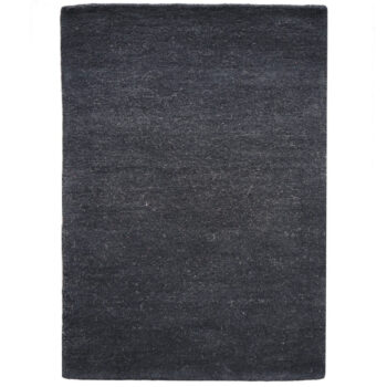 Tiwari Carpet, Ručne tkaný kusový koberec Asra loom čierna, 120x170, čierna, obývacia izba