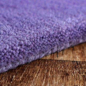 Tiwari Carpet, Ručne tkaný kusový koberec Asra loom fialová, 120x170, fialová, obývacia izba