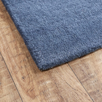 Tiwari Carpet, Ručne tkaný kusový koberec Asra loom modrá, 120x170, modrá, obývacia izba