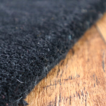 Tiwari Carpet, Ručne všívaný kusový koberec Asra wool čierna, 120x170, čierna, obývacia izba