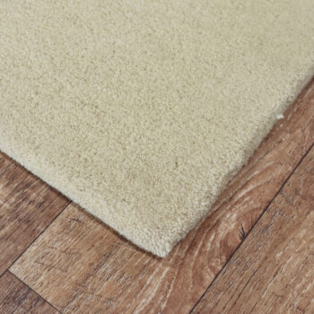 Tiwari Carpet, Ručne všívaný kusový koberec Asra wool cream, 120x170, biela, obývacia izba