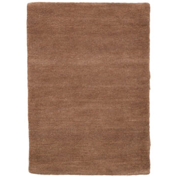 Tiwari Carpet, Ručne všívaný kusový koberec Asra wool hnedá, 60x110, hnedá, obývacia izba