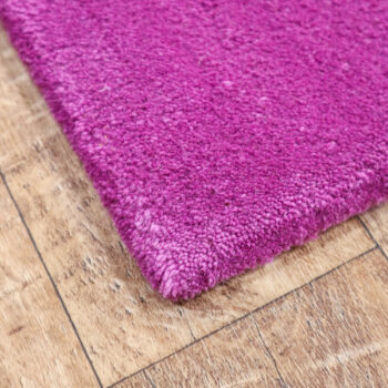 Tiwari Carpet, Ručne všívaný kusový koberec Asra wool lila, 80x150, ružová, obývacia izba