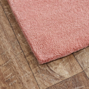 Tiwari Carpet, Ručne všívaný kusový koberec Asra wool staroružová, 60x110, ružová, obývacia izba