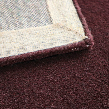 Tiwari Carpet, Ručne všívaný kusový koberec Asra wool tm. fialová, 60x110, fialová, obývacia izba