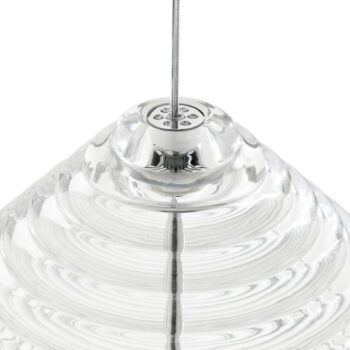 Tom Dixon LED závesné svietidlo Press Cone, číre, Ø 34 cm, 927
