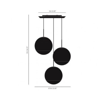 Tom Dixon Mirror Ball 40 cm Round 3-pl. chróm