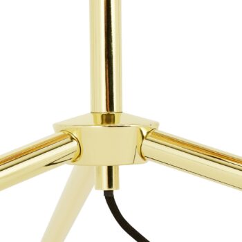 Tom Dixon Mirror Ball Floor Chandelier, zlatá, 182 cm