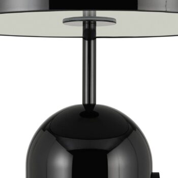 Tom Dixon Stolová LED lampa Bell, čierna, výška 43 cm, stmievateľná
