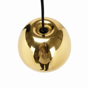 Tom Dixon Void Mini závesné LED Ø 15 cm mosadz