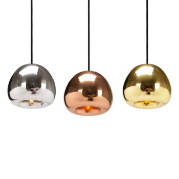 Tom Dixon Void Mini závesné LED svetlo Ø15cm chróm