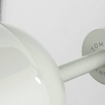 Tom Dixon stolová LED lampa Bell, svetlošedá, výška 43 cm, stmievateľná