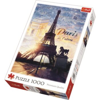 Trefl Paríž za svitania. 1000d