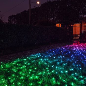 Twinkly Music Set rozprávkové svetlá čierne 600 RGB LED