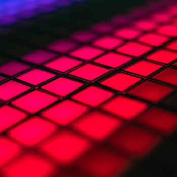 Twinkly RGB-Squares čierna 1-dielna štartovacia sada USB-C