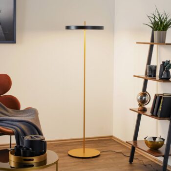 UMAGE Asteria floor stojaca LED lampa čierna