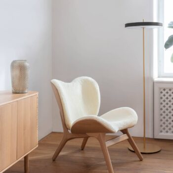 UMAGE Asteria floor stojaca LED lampa čierna
