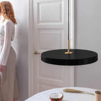 UMAGE Asteria medium závesná lampa mosadz čierna