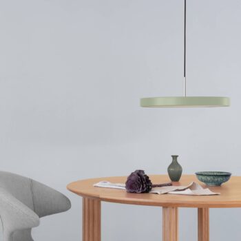 UMAGE Asteria medium závesné svetlo mosadz zelená
