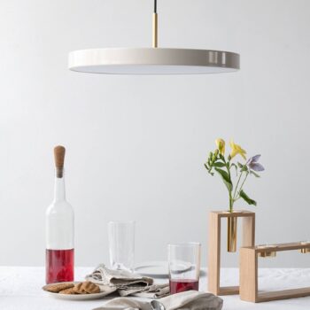 UMAGE Asteria mini závesné svetlo mosadz biela