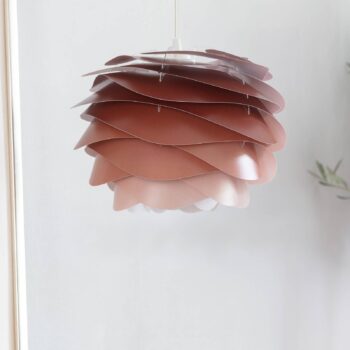 UMAGE Carmina Mini závesná lampa hnedá/kábel biely