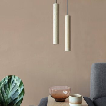 UMAGE Chimes Tall závesné LED, dub svetlý