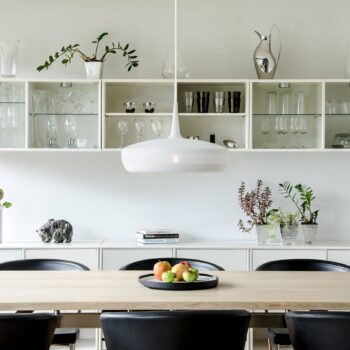 UMAGE Clava Dine závesná lampa v bielej