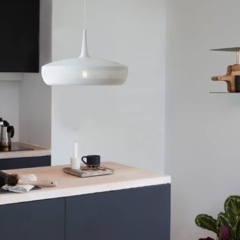 UMAGE Clava Dine závesná lampa v bielej