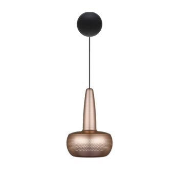 UMAGE Clava závesná lampa meď, Cannonball čierny