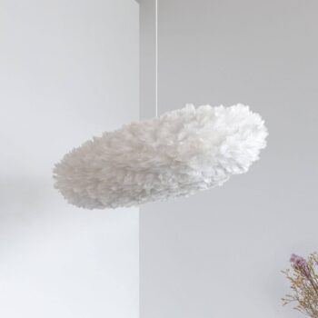 UMAGE Eos Esther Veľká závesná lampa, biela/biela